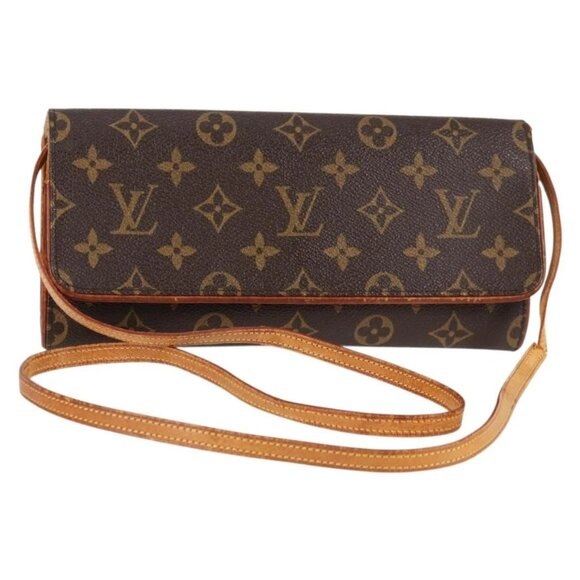 LOUIS VUITTON Monogram Pochette Twin GM Shoulder Bag - Picture 1 of 16